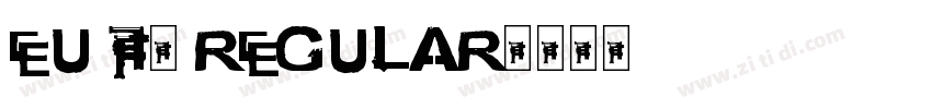 EU F6 Regular字体转换